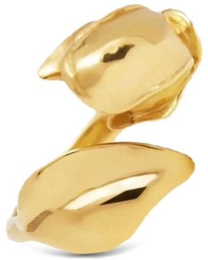 Erdem Bloom Detail Ring - Metallic