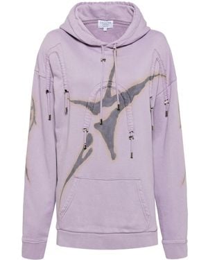 Collina Strada Mauve Arc Hoodie - Purple