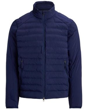 Ralph Lauren Zip-Up Padded Jacket - Blue