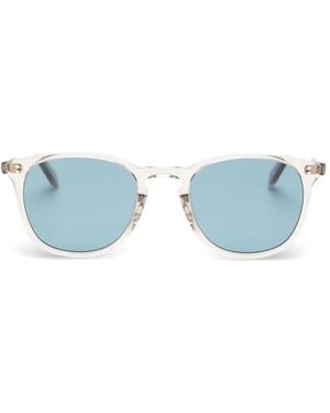 Garrett Leight Kinney Round-Frame Sunglasses - Blue