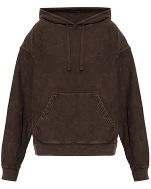 Carhartt Lambert Embroidered Hoodie - Brown