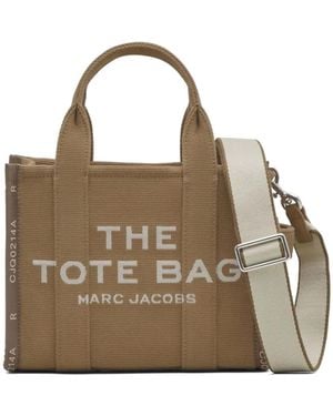 Marc Jacobs Small The Jacquard Tote Bag - Metallic