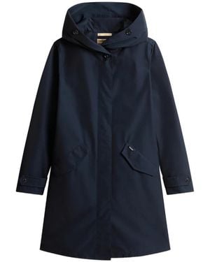 Woolrich Summer Prescott 2L Hooded Parka - Blue