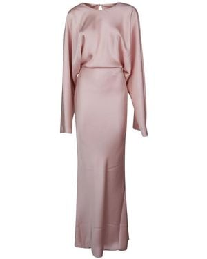 Norma Kamali Long Sleeved Dress - Pink