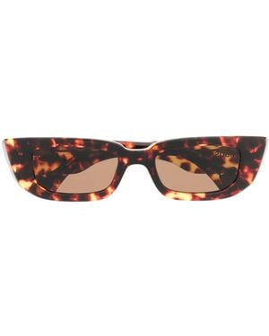 Ambush Lunettes De Soleil Nova Effet Écaille De Tortue - Marron