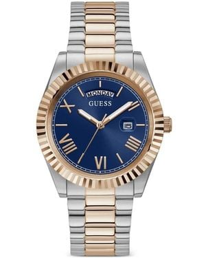 Guess Connoisseur 42Mm Watch - Blue