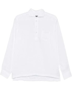 Brian Dales Chest-Pocket Polo Shirt - White