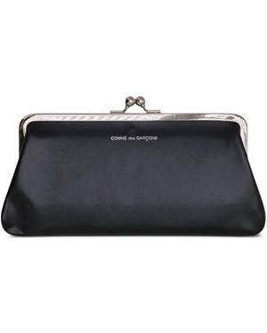 Comme des Garçons Kiss-Clasp Purse - Black