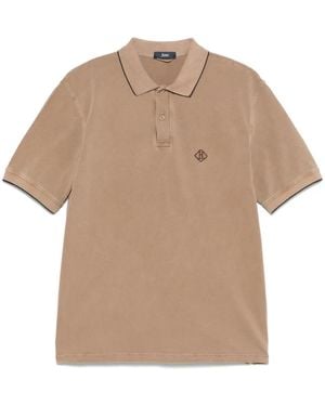 Herno Polo À Logo Brodé - Neutre