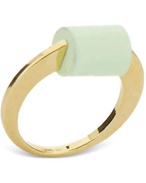 Aliita Deco Cilindro Ring - Mettallic