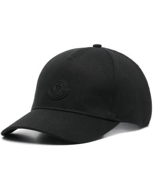 Moncler ロゴ キャップ - ブラック