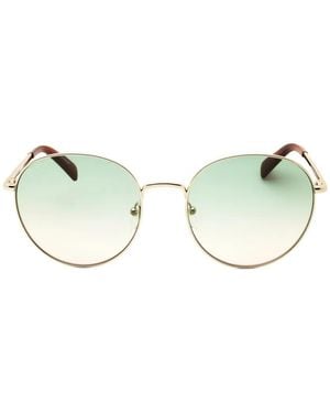 Longchamp Round-Frame Sunglasses - Metallic