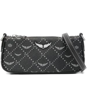 Zadig & Voltaire Z Star Logo Mini Bag - Gray