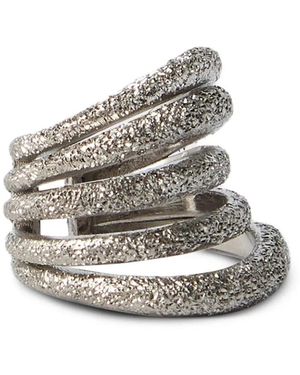 Brunello Cucinelli Sterling Ear Cuff - Gray