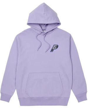 Palace P-3 Snake Applique Hoodie - Purple