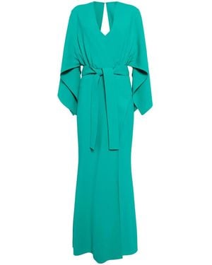 Elie Saab Cady Maxi Dress - Green