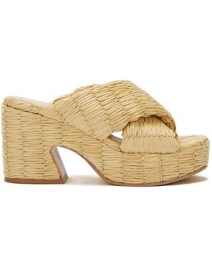 Odissi Noa Criss-Cross Sandals - Natural