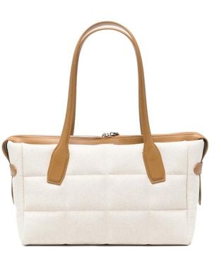 VEE COLLECTIVE Small Tela Shoulder Bag - White