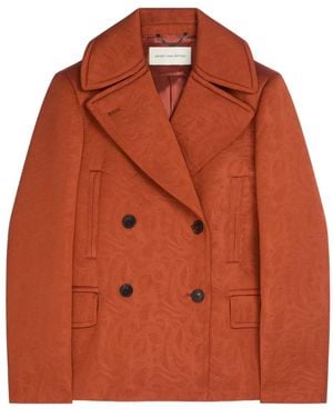 Dries Van Noten Double-Breasted Jacket - Orange