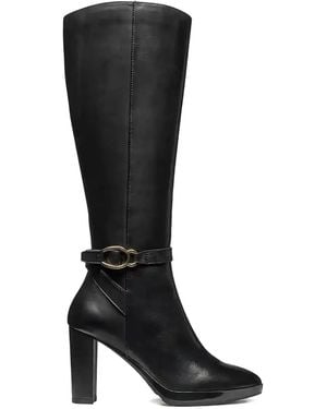 Geox Bottes Walk Pleasure 85 Mm À Boucle - Black