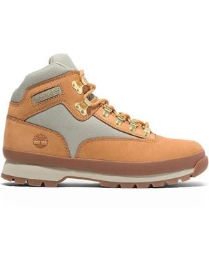 Timberland Euro Hiker "Wheat Nubuck" Boots - Brown