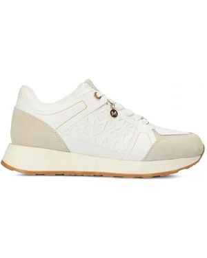 Mexx Tiara Logo-Embossed Paneled Sneakers - White