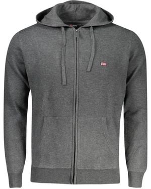 Norway 1963 Mélange-Effect Zip-Up Hoodie - Grey