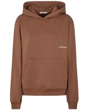 hinnominate Hooded Long-Sleeve Jumper - Brown
