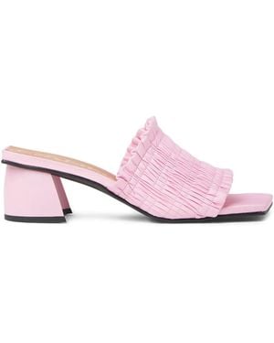 Ganni Mules Smock - Rosa