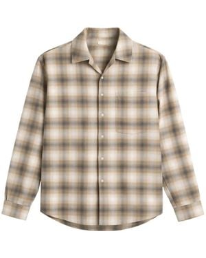 JW Anderson Button-Fastening Chest-Pocket Shirt - Natural