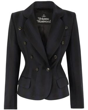 Vivienne Westwood Georgia Striped Jacket - Black