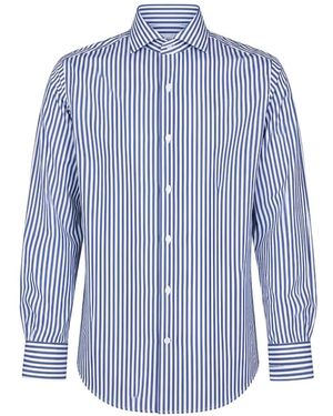 Guglielminotti Striped Long-Sleeved Shirt - Blue