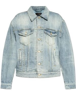 Balenciaga Denim Jackets - Blue