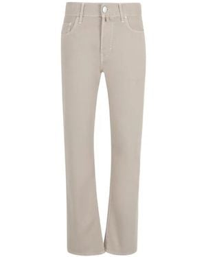 Jacob Cohen Logo-Patch Jeans - Grey