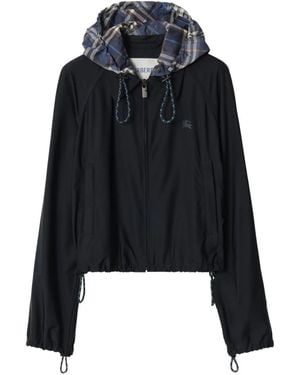 Burberry Detachable-Hood Jacket - Black