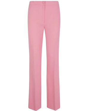 Twinset Straight-Leg Trousers - Pink