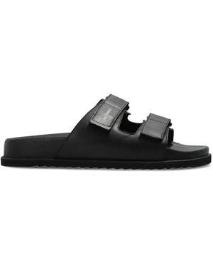 AllSaints Vex Touch-Strap Sandals - Black