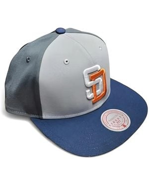 Mitchell & Ness San Diego Padres Team Road Color キャップ - ブルー