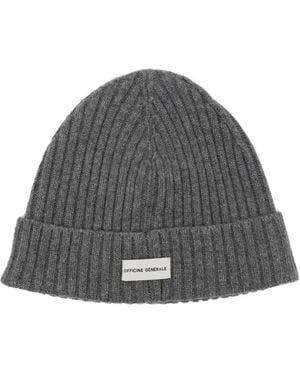 Officine Generale ウールハット - グレー