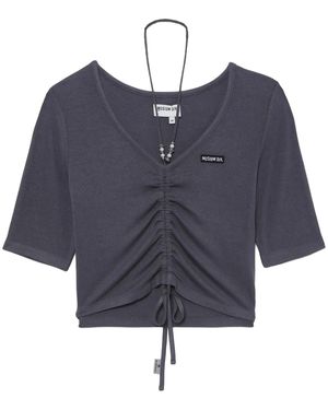 Musium Div. Vネック Tシャツ - ブルー