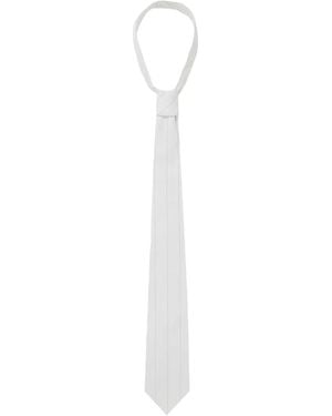 1989 STUDIO Corbata A Rayas - Blanco