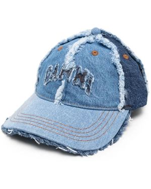 Ganni Cappello Da Baseball - Blu