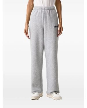 DKNY Pantalones De Chándal Con Logo Bordado - Gris