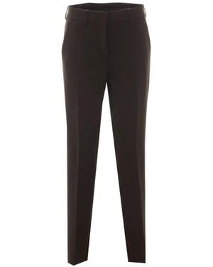 RUE DU BAC Straight-Fit Pants - Black