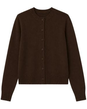 Chinti & Parker Camille Cashmere Cardigan - Brown