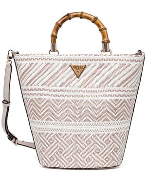 Guess Happyland Tote Bag - White