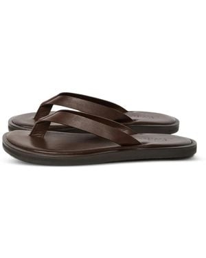 Studio Nicholson Sandales Curren En Cuir - Brown