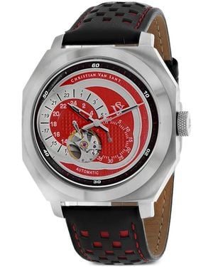 Christian Van Sant Reloj Machina De Mm - Rojo