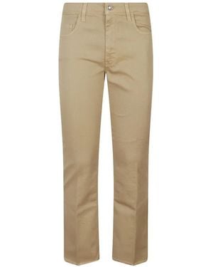 Fay Five-Pocket-Style Jeans - Natural