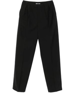 Jil Sander Straight-Leg Trousers - Black